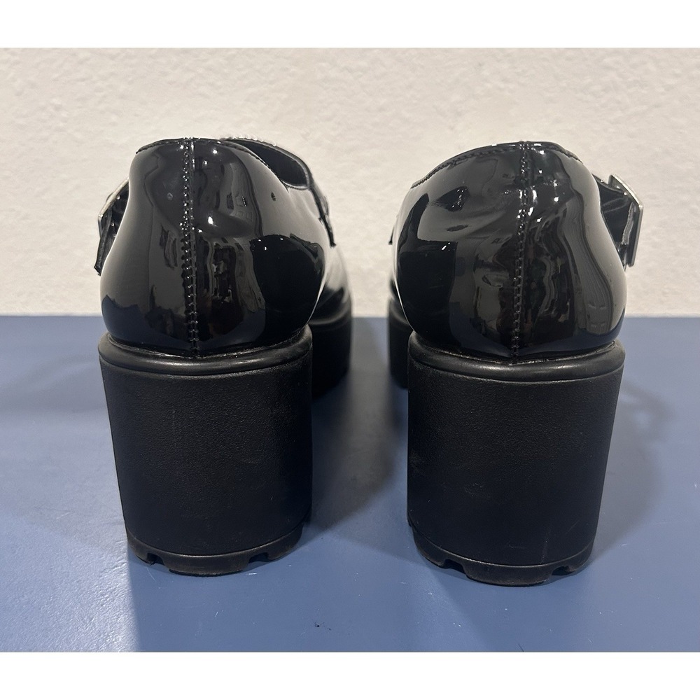 Seychelles‎ Mary Faux Patent Leather Mary Jane shoes Lug Sole 8.5 - Picture 6 of 10